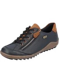 Schnürschuh Remonte Gr. 39, blau (dunkelblau) Damen Schuhe mit Tex-Ausstattung, Freizeitschuh, Halbschuh, Schnürschuh