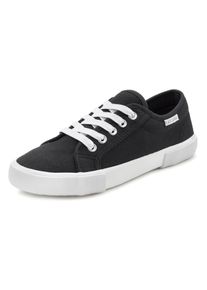 Lascana Damen Sneaker, Gr. 35, schwarz, Obermaterial: 100% Textilmaterial. Futter: 100% Textilmaterial. Decksohle: 100% Textilmaterial. Laufsohle: