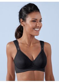 wäschepur WÄSCHEPUR Damen Soft-BH, Gr. 105, schwarz, 43% Polyester, 30% Polyamid, 23% Baumwolle, 4% Elasthan, BHs