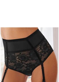 Petite Fleur Gold High-Waist-Slip 'Seduction' schwarz Gr. 32/34 für Damen. Körpernah