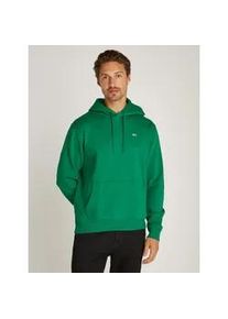 Kapuzensweatshirt Tommy Jeans "TJM REG S FLAG HOODIE" Gr. M, grün (grün malachite) Herren Sweatshirts mit Logostickerei