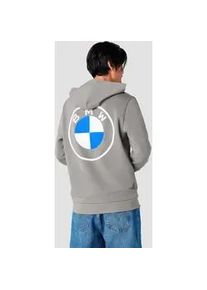 Hoodie BMW Gr. XS, grau (mid grau) Herren Sweatshirts mit Logodruck auf Brusthöhe