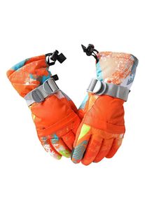 Jzxiongkun Schnee-Snowboard-Ski-Handschuhe, Wasserdichte Outdoor-Sport-Fäustlinge, Neue Fahrradhandschuhe Für Jungen Und Mädchen