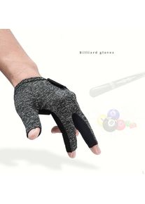 Sports Fun Club 5 Finger Billard Handschuh Linke Hand Rutschfeste Einstellbare Elastische Snooker Queue Atmungsaktiv