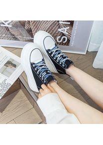 Fujin Sneakers Fujin 8 Cm Denim Echtes Leder Frauen Fashion Lace Up Frühling Stiefeletten Plattform Keil Dame Herbst Mode Zip Hohe Marke Schuhe