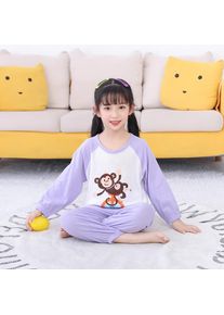27kids Kinder Loungewear Set Baby Pyjama Langarm Hose Zweiteiliges Set Schlafanzug