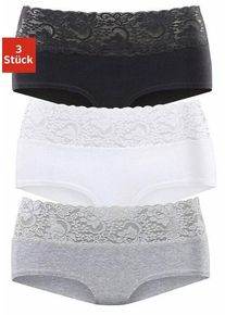 Vivance Panty mehrfarbig Gr. 32/34 für Damen. Mit Spitze. Körpernah. Nachhaltig.