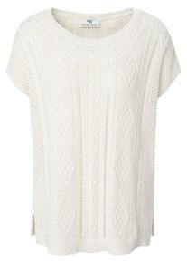 Peter Hahn - Pullover aus 100% SUPIMA®-Baumwolle, weiss, Gr. 36/38 - Baumwolle
