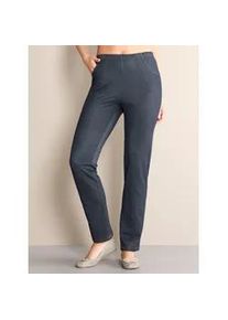 Schlupfhose Gr. 42, Normalgrößen, blau (jeansblau) Damen Hosen