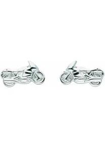 Paar Ohrhänger ADELIA ́S "1 925 Silber Ohrringe / Ohrstecker Motorrad" Gr. Damen, Silber 925 (Sterlingsilber), silberfarben (silber) Damen 925 Sterling Silber Silberschmuck für