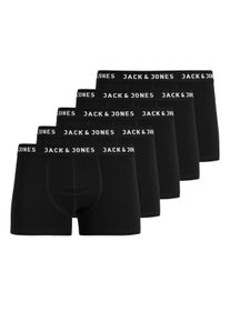 Jack & Jones Boxershorts JACK & JONES JUNIOR "JACHUEY TRUNKS 5 PACK NOOS JNR" Gr. 140, schwarz (black pack) Kinder Unterhosen Boxershorts