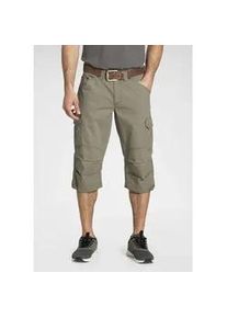 MAN'S WORLD Cargobermudas MAN'S WORLD Gr. 58, N-Gr, grün (hellkhaki) Herren Hosen in 34-Länge