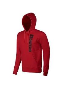 Hoodie Adidas PERFORMANCE "Community Vertical Hoody BOXING" Sweatshirts Gr. M, rot Herren