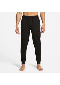 Trainingshose Nike "YOGA DRI-FIT MEN'S JOGGER" Gr. S, N-Gr, schwarz (schwarz, schwarz) Herren Hosen