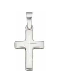 Ketten-Anhänger ADELIA ́S "925 Silber Kreuz Anhänger" Schmuckanhänger Gr. Damen, Silber 925 (Sterlingsilber), silberfarben (silber) Damen Silberschmuck für & Herren