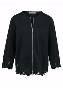Heine, Damen Blazer, Schwarz