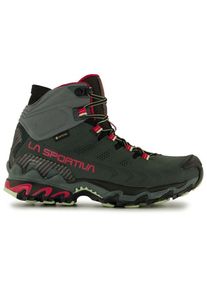 La Sportiva Ultra Raptor II Mid Leather Wide GTX Wanderschuhe Damen (Gr 40 |oliv |wasserdicht)