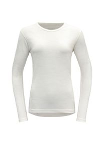DEVOLD Breeze Woman Shirt Merinounterwäsche Damen Wandern (Gr L |grau/weiß)
