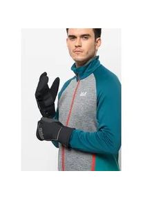 Fahrradhandschuhe Jack Wolfskin "MOROBBIA LOBSTER GLOVE" Gr. XL, grau (grafit) Damen Handschuhe