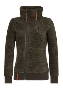 Naketano, Damen Fleecejacke 'Hamza Bau Ma J', Oliv