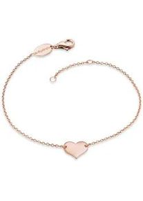 Silberarmband Engelsrufer "Herz, ERB-LILHEART, ERB-LILHEART-G, ERB-LILHEART-R" Armbänder Gr. Silber 925 (Sterlingsilber), rosegold (roségoldfarben) Damen