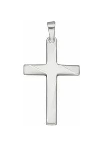 Ketten-Anhänger ADELIA ́S "925 Silber Kreuz Anhänger" Schmuckanhänger Gr. Damen, Silber 925 (Sterlingsilber), silberfarben (silber) Damen Silberschmuck für & Herren