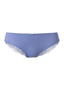 Lascana Brasilslip blauviolett Gr. 32/34 für Damen. Körpernah