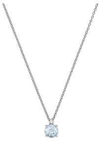 Christ, Damen Kette '87093051', Hellblau / Silber