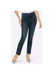 Stretch-Jeans Ascari Gr. 18, Kurzgrößen, blau (dunkelblau) Damen Jeans