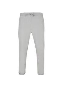 Stoffhose Urban Classics "Urban Classics Herren Tapered Jogger Pants" Gr. 5XL, US-Größen, grau (lightasphalt) Herren Hosen