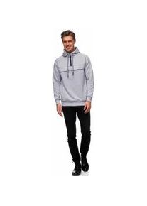 Kapuzensweatshirt Rusty Neal "Hoodie" Gr. XXL, grau Herren Sweatshirts mit frontalem Marken-Schriftzug