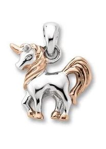 Ketten-Anhänger ONE ELEMENT "Einhorn Anhänger aus 925 Silber" Schmuckanhänger Gr. Damen, Silber 925 (Sterlingsilber), silberfarben (silber) Mädchen Damen Silber Schmuck Einhorn