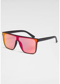 Sonnenbrille Venice Beach pink (pink, schwarz) Damen Brillen Sonnenbrillen Einscheibensonnenbrille aus Kunststoff