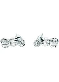 Paar Ohrhänger ADELIA ́S "925 Silber Ohrringe Ohrstecker Motorrad" Gr. Damen, Silber 925 (Sterlingsilber), silberfarben (silber) Damen Silberschmuck für