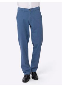 CLASSIC Herren Anzughose, blau, Gr. 56, unifarben, 98% Baumwolle, 2% Elasthan, Hosen