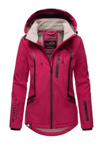 Marikoo Damen Softshelljacke "Mount-Cho-Oyu", pink, Gr. S, Obermaterial: 95% Polyester, 5% Elasthan, Futter: 100% Polyester, Ärmelfutter: 100%