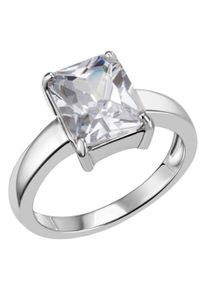 Firetti Damen Fingerring "Schmuck Geschenk Silber 925 Silberring Cocktailring Ice Cube-Optik", 52, Silber 925 (Sterlingsilber), 2,8mm, silber, Silber