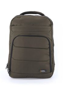 Cityrucksack "Pro", National Geographic, grün, Nylon, Rucksäcke, mit vielen Funktionen