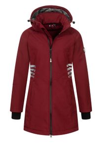 Arctic Seven Damen Softshelljacke "ASGiuliana", rot, Gr. 5XL, Obermaterial: 96% Polyester, 4% Elasthan; Innenmaterial: 100% Polyester, Jacken, mit