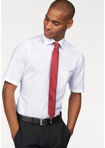 OLYMP Herren Businesshemd "Luxor modern fit", weiß, klassisch, Gr. 43, unifarben, Web, Obermaterial: 100% Baumwolle, Hemden, Kentkragen, bügelfrei