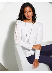 Lady Damen Fledermauspullover "Pullover", beige, Gr. 40, unifarben, 70% Viskose, 30% Polyamid, Pullover
