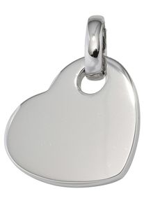 Jobo Damen Herz-Anhänger "Anhänger Herz", Silber 925 (Sterlingsilber), silber, Silber 925 (Sterlingsilber), Schmuckanhänger, 925 Silber