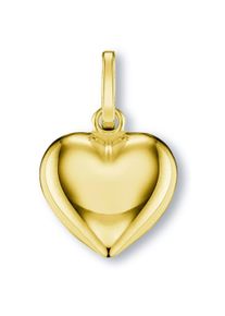 ONE ELEMENT Damen Ketten-Anhänger "Herz Herz Anhänger aus 333 Gelbgold", Damen, Gelbgold 333, gold, Gelbgold 333, Schmuckanhänger, Damen Gold Schmuck