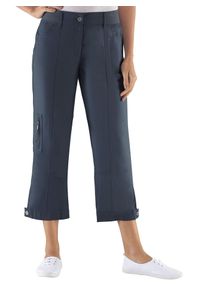 Casual Looks Damen Stretch-Hose, blau, Gr. 19, unifarben, 98% Baumwolle, 2% Elasthan, Hosen