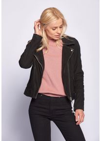 Maze Damen Lederjacke "Romie", schwarz, Gr. XL, Obermaterial: 100% Lammleder / Futter: 100% Polyester, Jacken