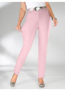 Stehmann Damen Stretch-Hose, rosa, Gr. 72, unifarben, 72% Viskose, 25% Polyamid, 3% Elasthan, Hosen