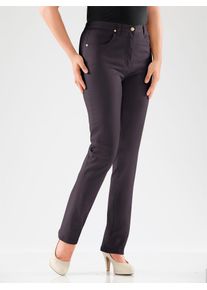 CLASSIC Damen Bequeme Jeans, schwarz, Gr. 40, unifarben, 78% Baumwolle, 20% Polyester, 2% Elasthan, Jeans