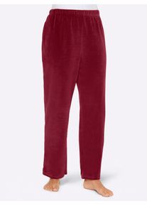 feel good Damen Nickihose, Gr. 18, rot, 80% Baumwolle, 20% Polyester, unifarben, Hosen