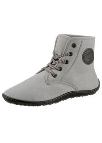 Leguano Damen Barfußschuh "CHESTER LIGHT", Gr. 47, grau, Textil, Synthetik, sportlich, Schuhe, Bequemschuh, Komfortschuh, Flats, Schnürboots, Made in