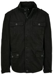 Brandit Herren Allwetterjacke "Brandit Herren Britannia Jacket", schwarz, casual, Gr. 5XL, unifarben, 100% Baumwolle, Jacken